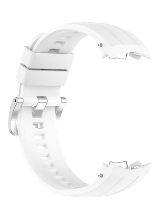 BGM Silicone Replacement Strap For Huawei Honor Watch GS Pro White - Image 3