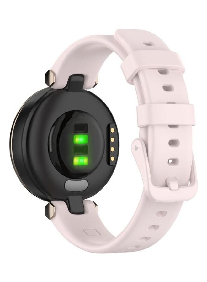 BGM Silicone Replacement Strap For Garmin Lily Pink - Image 3