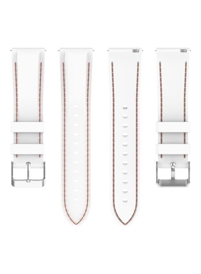 BGM Silicone Replacement Strap For Huawei Watch 3 / 3 Pro 22mm White - Image 2