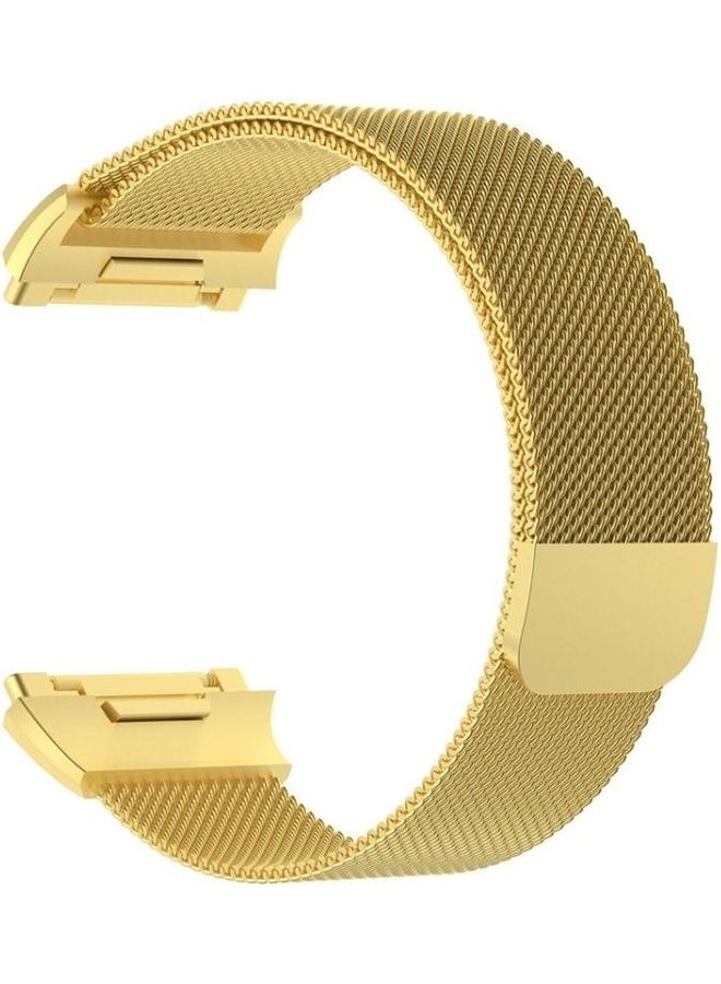 BGM Stainless Steel Replacement Wrist Strap Watch Band Gold - Image 2
