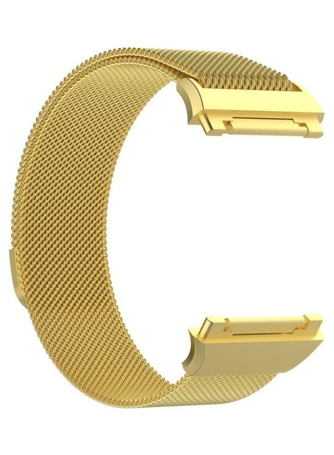 BGM Stainless Steel Replacement Wrist Strap Watch Band Gold - Image 3