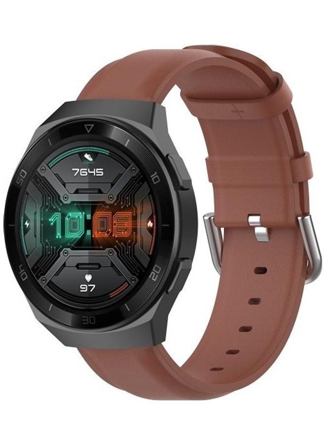 BGM Replacement Strap for Huawei Watch GT 2e 22mm Brown - Image 5