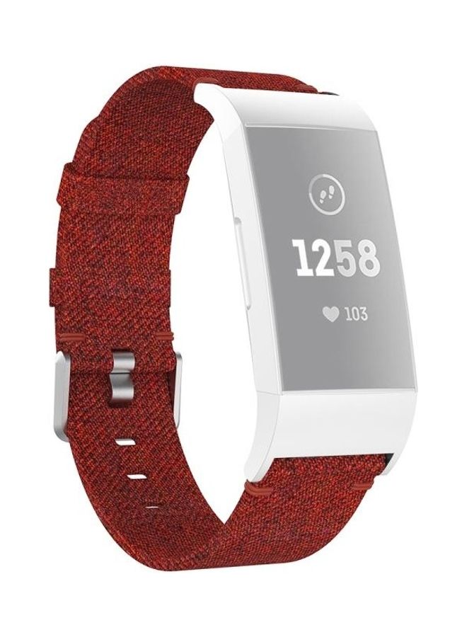BGM Replacement Strap Watch Band Red - Image 1