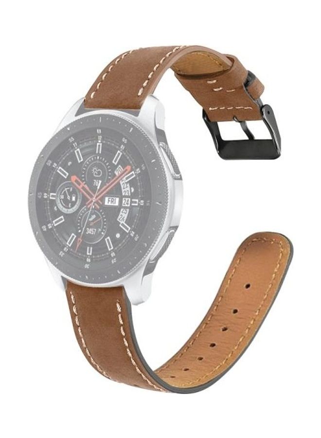 BGM Replacement Strap for Samsung Galaxy Watch 42mm Brown  - Image 1