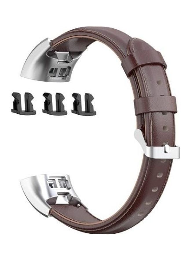 BGM Replacement Strap for Huawei Band 3/4 Pro Brown - Image 2