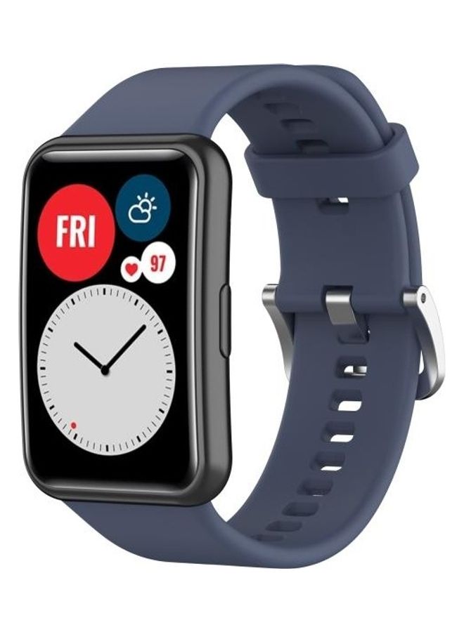 BGM Replacement Strap for Huawei Watch Blue - Image 4