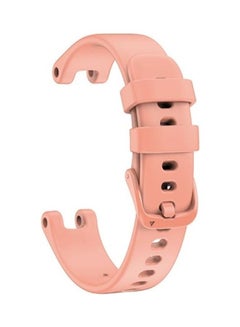 BGM Silicone Replacement Strap For Garmin Lily Pink  - Image 1
