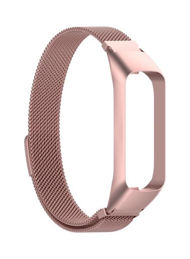 BGM - Milanese Replacement Strap For Samsung Galaxy Fit 2 SM-R220 Rose Gold - Image 1
