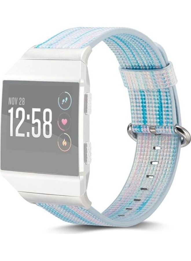 بي جي إم سوار ساعة ملون من الجلد لساعة فيتبيت أيونيك متعدد الألوان - Image 1