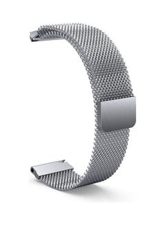 Milanese Steel Replacement Band For Garmin Vivosmart Hr Silver