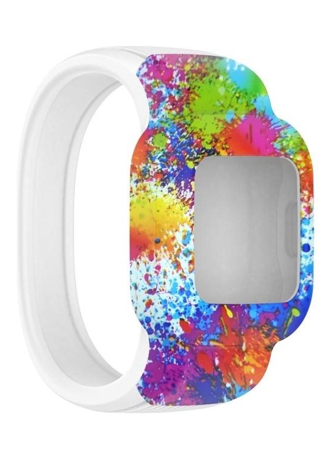 بي جي إم سوار بديل من السيليكون بطبعة بدون إبزيم لساعة جارمين فيفوفيت JR3 - Image 1