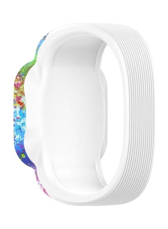 بي جي إم سوار بديل من السيليكون بطبعة بدون إبزيم لساعة جارمين فيفوفيت JR3 - Image 2