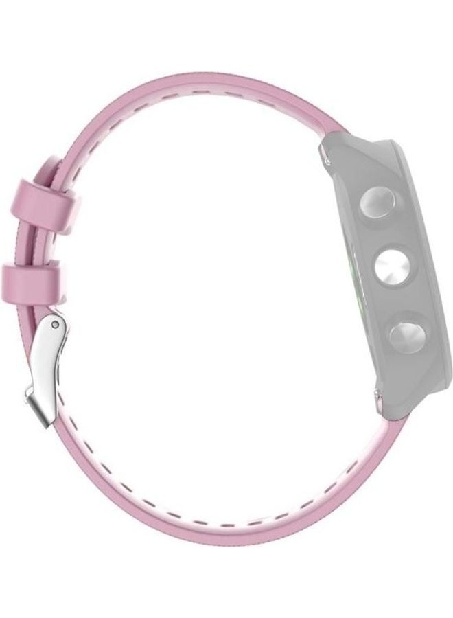 BGM Smart Watch Silicone Wrist Strap For Garmin Forerunner 245 Pink - Image 5