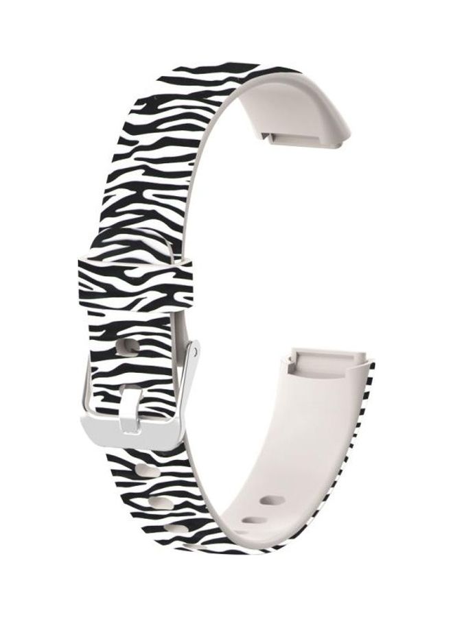 BGM Silicone Replacement Strap For Fitbit Luxe Zebra - Image 1