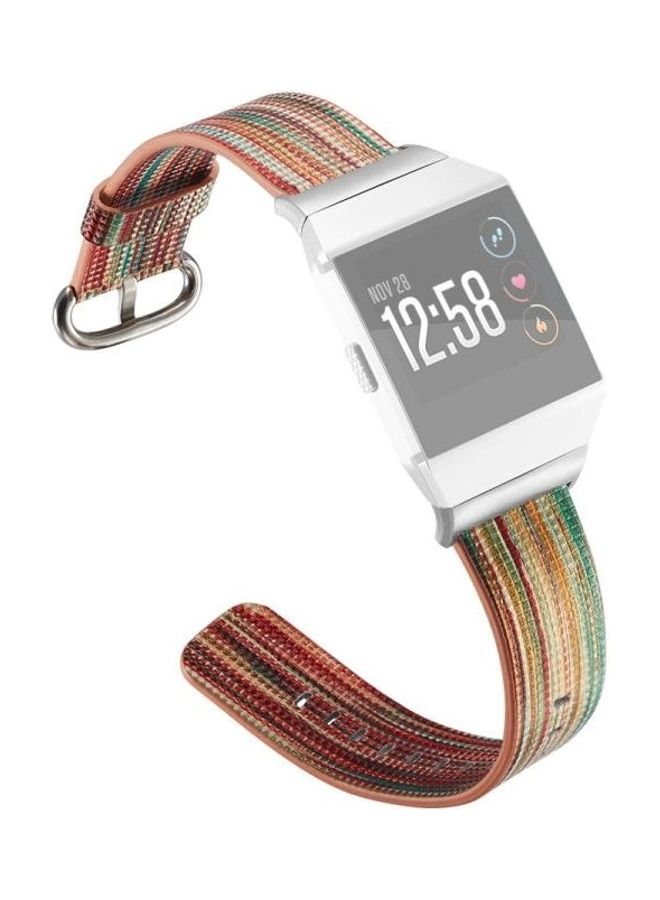 بي جي إم سوار ساعة ملون من الجلد لساعة فيتبيت أيونيك متعدد الألوان - Image 2