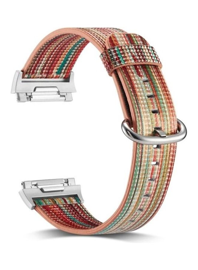 بي جي إم سوار ساعة ملون من الجلد لساعة فيتبيت أيونيك متعدد الألوان - Image 3