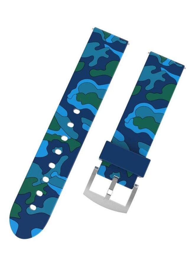 BGM Simple Fashion Camouflage Pattern Watch Band For Samsung S3 Multicolour - Image 1