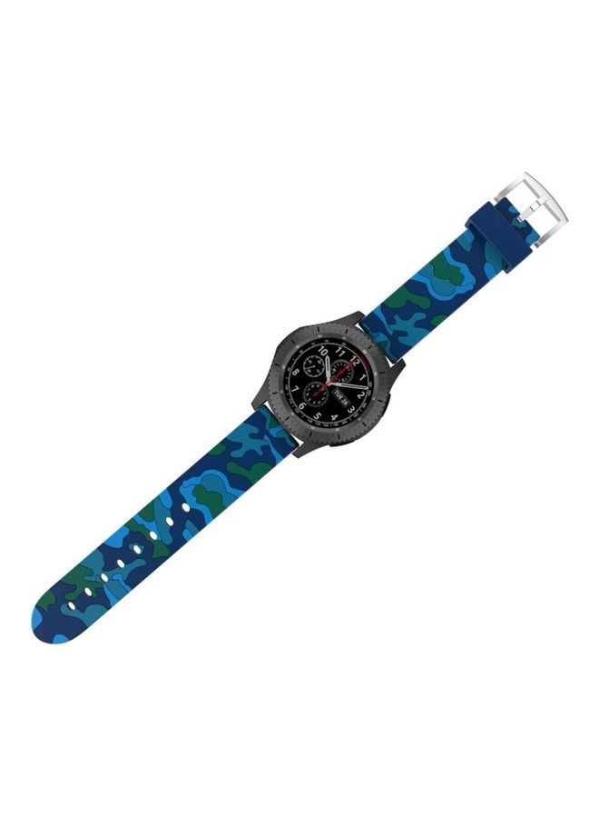 BGM Simple Fashion Camouflage Pattern Watch Band For Samsung S3 Multicolour - Image 2