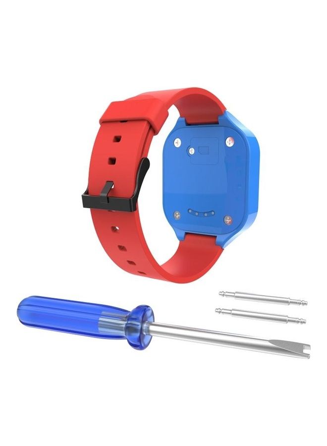 BGM Smart Watch Silicone Strap For Huawei Honor K2 Red - Image 1