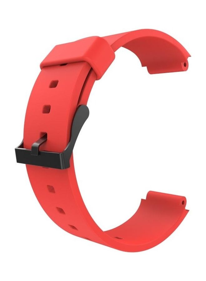 BGM Smart Watch Silicone Strap For Huawei Honor K2 Red - Image 2