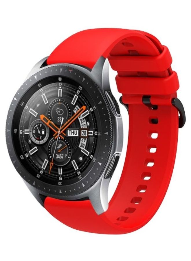 BGM Silicone Replacement Strap For Huawei Watch 3/3 Pro Red - Image 3