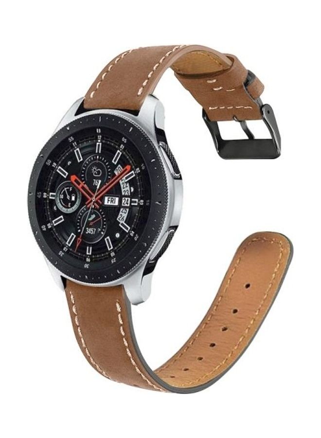 BGM Replacement Strap for Samsung Galaxy Watch 3 45mm Brown - Image 2
