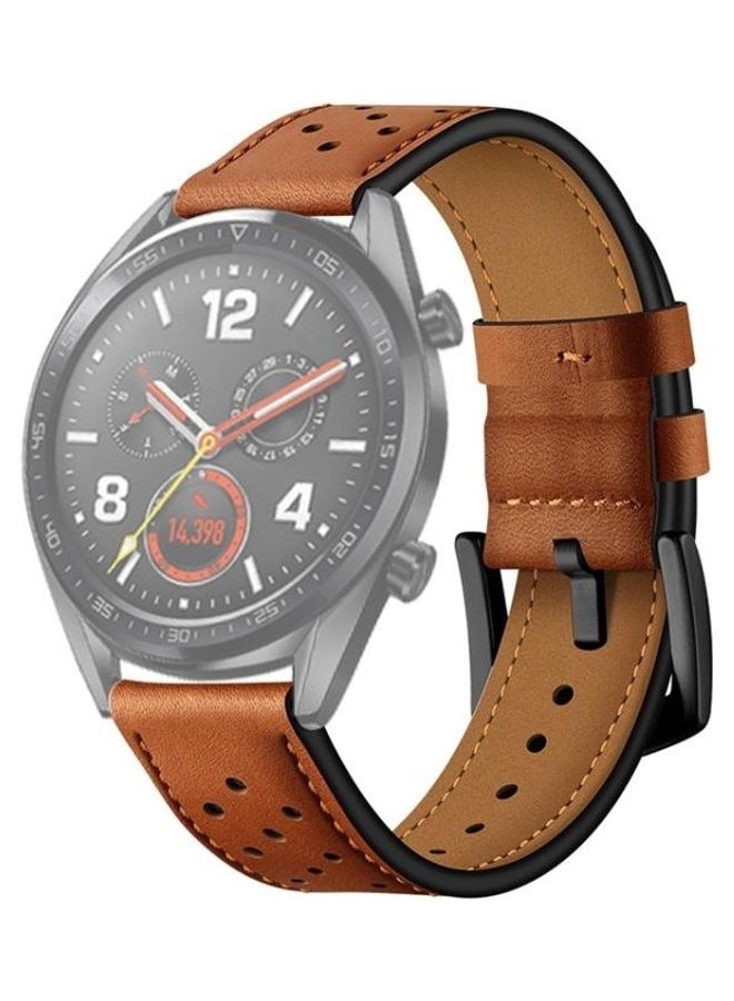 BGM Replacement Strap for Huawei Watch GT2e / GT2 46mm Brown  - Image 1