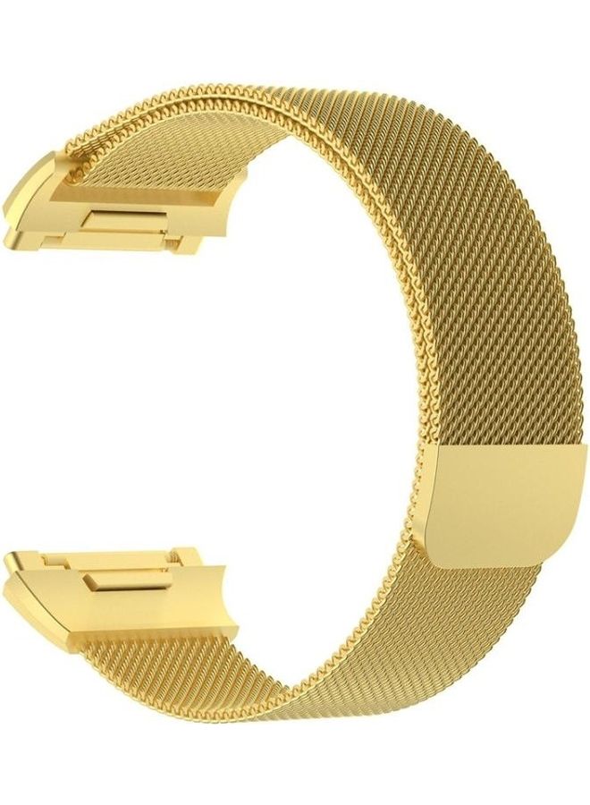 BGM Stainless Steel Replacement Wrist Strap Watch Band Gold - Image 2