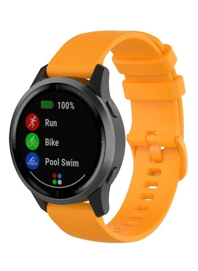 BGM Silicone Strap For Huawei Watch GT2e GT2 46mm Orange - Image 1
