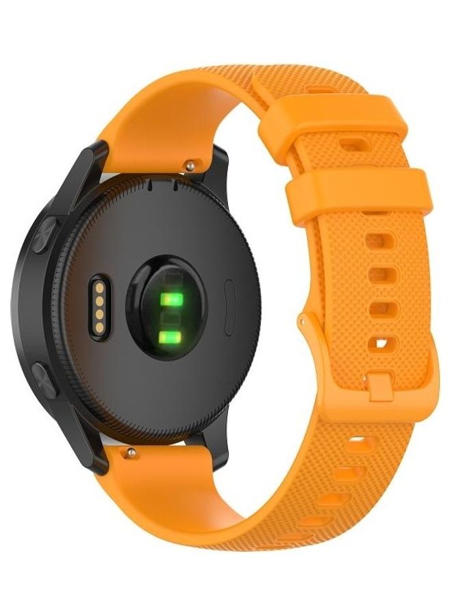 BGM Silicone Strap For Huawei Watch GT2e GT2 46mm Orange - Image 2