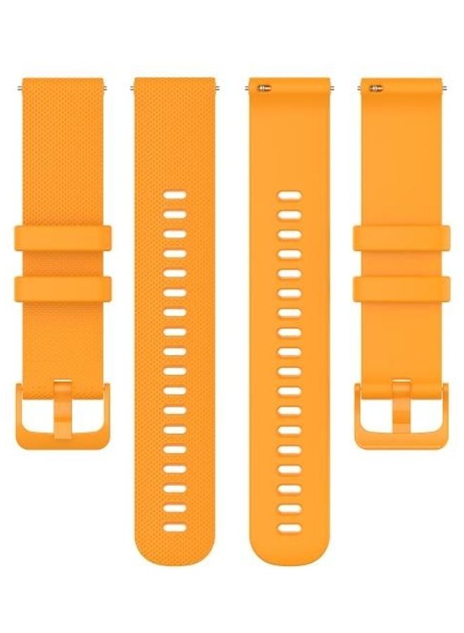BGM Silicone Strap For Huawei Watch GT2e GT2 46mm Orange - Image 5