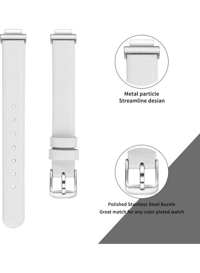 بي جي إم Replacement Wrist Strap With Metal Connector For Fitbit Inspire/Inspire HR White - Image 3