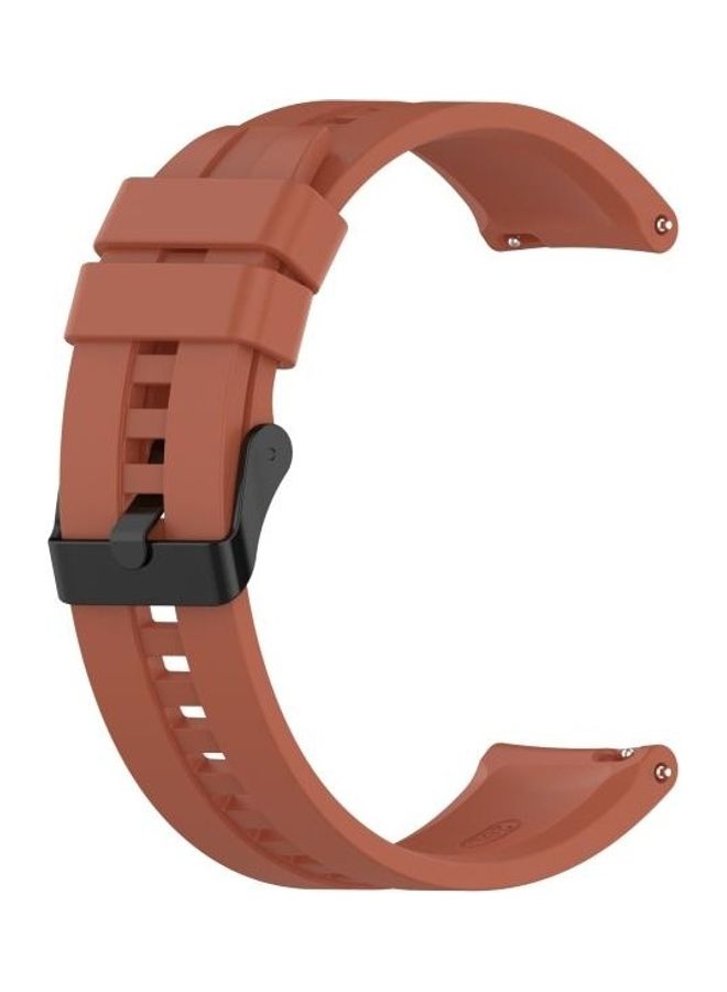 BGM Silicone Replacement Wrist Strap Watchband For Huawei Watch GT 2 Orange - Image 1