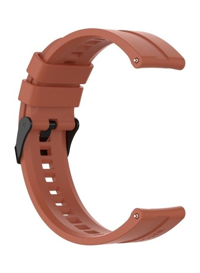 BGM Silicone Replacement Wrist Strap Watchband For Huawei Watch GT 2 Orange - Image 3