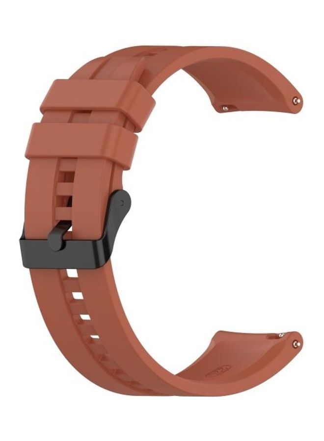 BGM Silicone Replacement Wrist Strap Watchband For Huawei Watch GT 2 Orange - Image 1