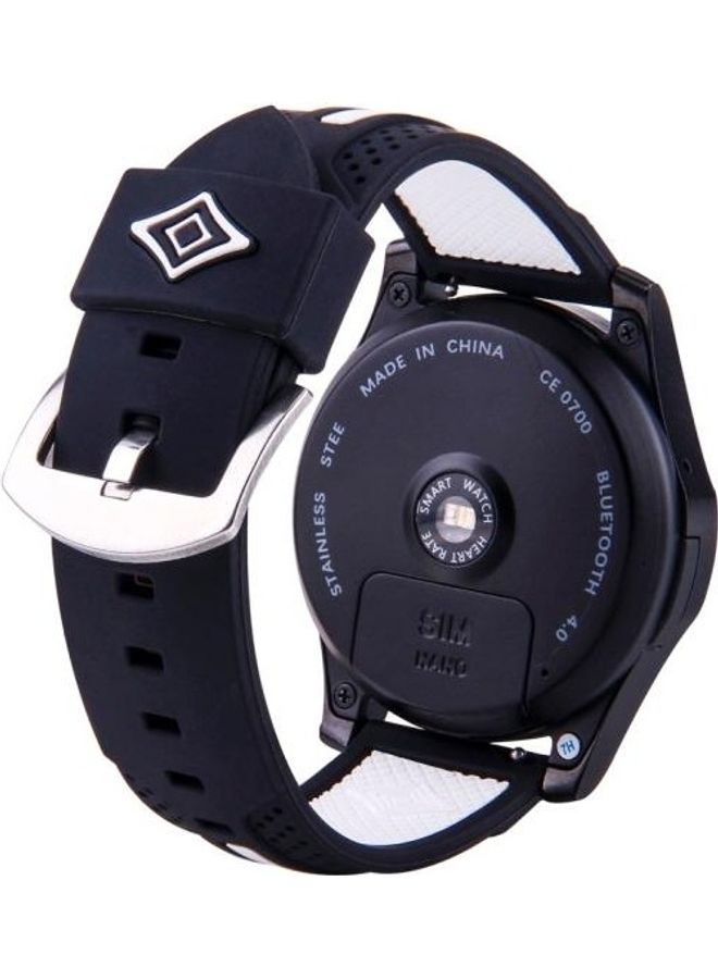 BGM Fashion Stripes Pattern Watch Band For Samsung S3 White/Black - Image 4