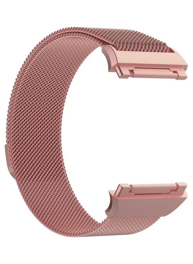 BGM Milanese Watch Strap For Fitbit Ionic Rose Pink - Image 3