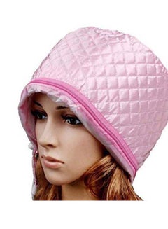 AS SEEN ON TV Thermal Drying Hair Cap Pink/Grey  - Image 3