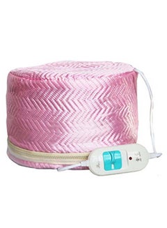 AS SEEN ON TV Thermal Drying Hair Cap Pink/Grey  - Image 2