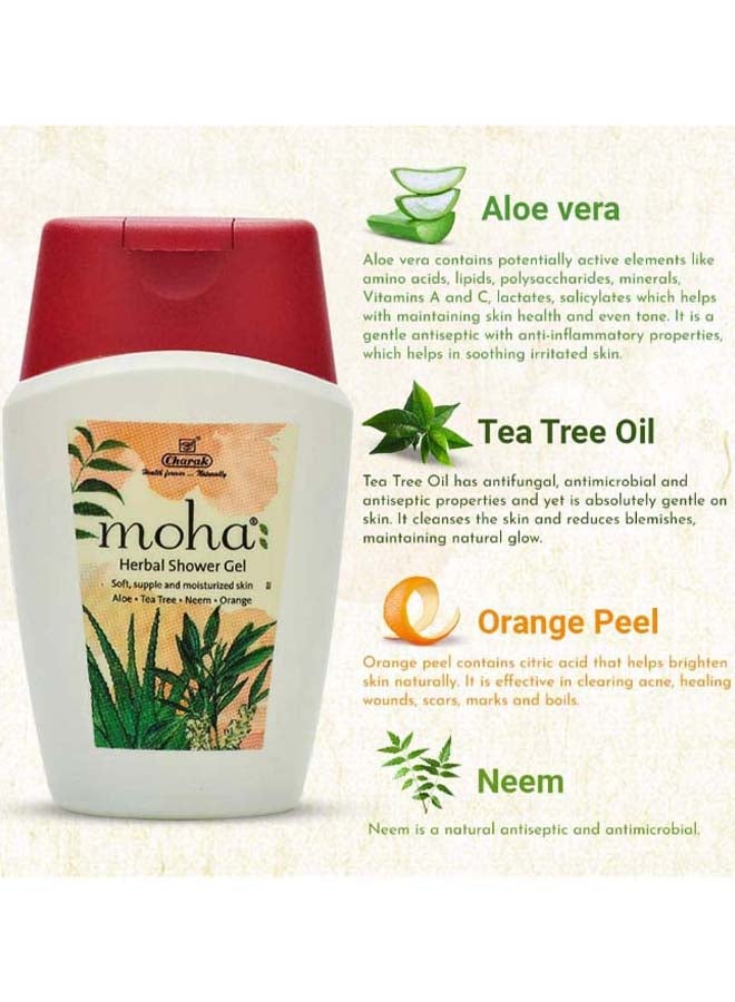 Moha: Herbal Shower Gel 200ml - Image 3