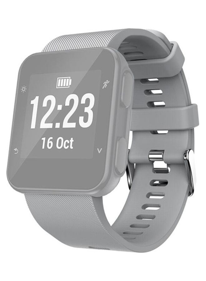 BGM Replacement Strap Band for Garmin Eruuner 35 Smartwatch Grey - Image 1