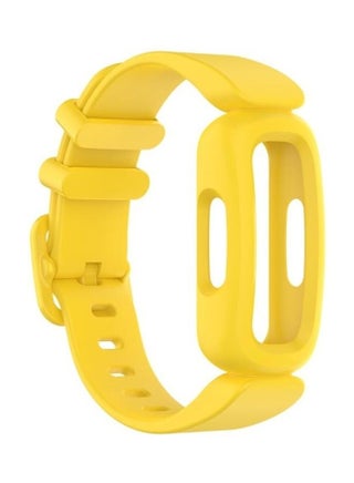 Silicone Integrated Replacement Strap For Fitbit Ace 3 Yellow - v1630904916/N50665627A_1