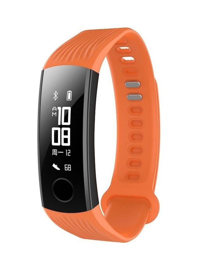 BGM Silicone Replacement Wrist Strap For Huawei Honor Band 3 Orange  - Image 1