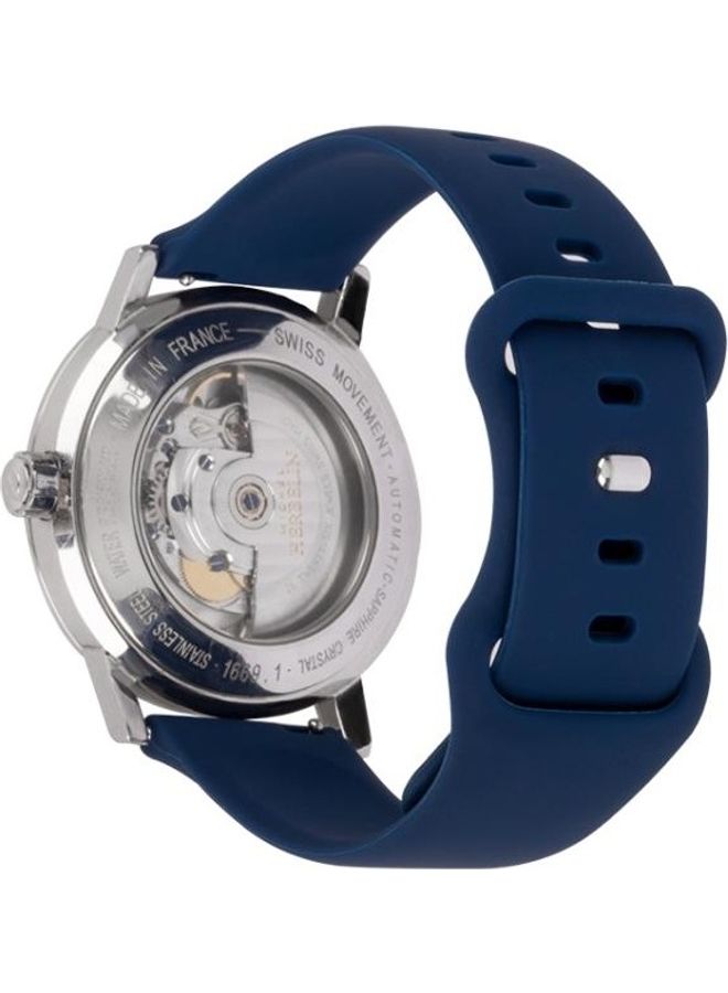 BGM Silicone Replacement Strap For Huawei Watch GT 2 42mm Peacock Blue - Image 4