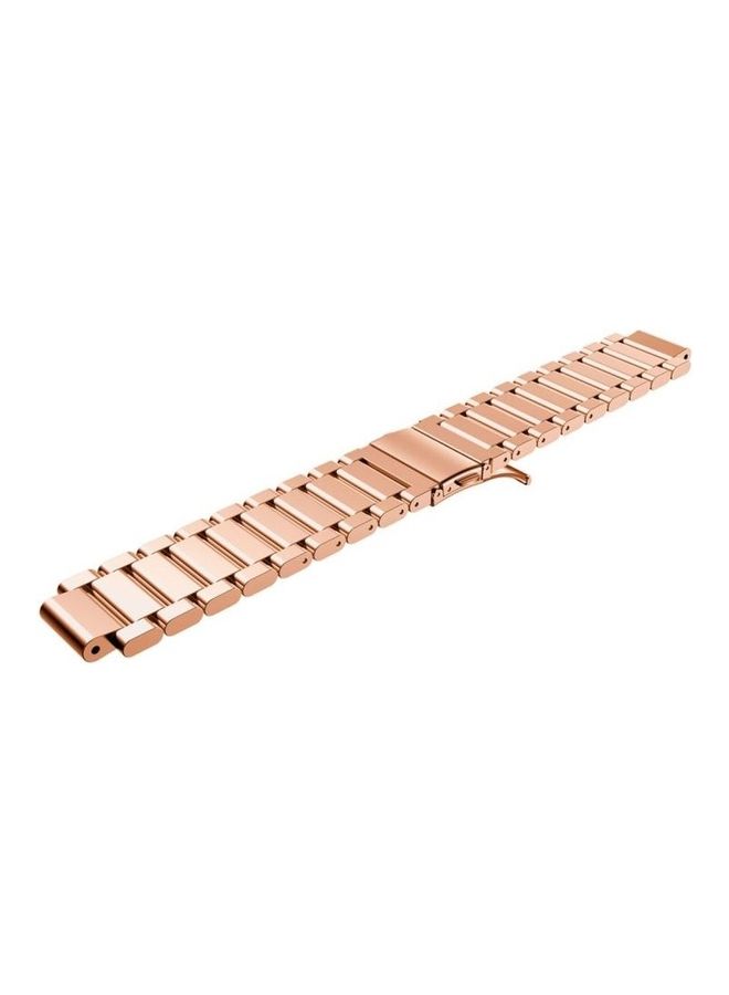 BGM Universal Smart Watch Wrist Strap For Garmin Forerunner 220 / 230 / 235 / 630 / 620 / 735 Rose Gold  - Image 4