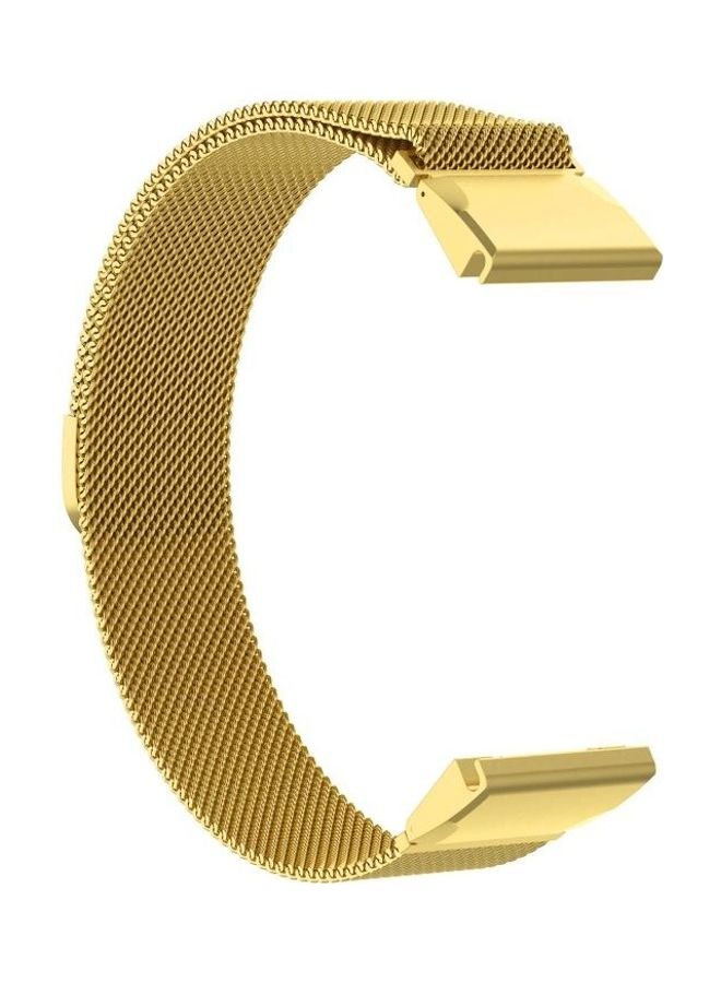 BGM Stainless Steel Replacement Wrist Strap Watch Band Gold - Image 2