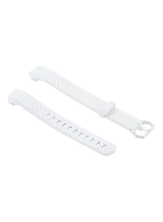 BGM Silicone Smart Watchband For Fitbit Alta White - Image 2