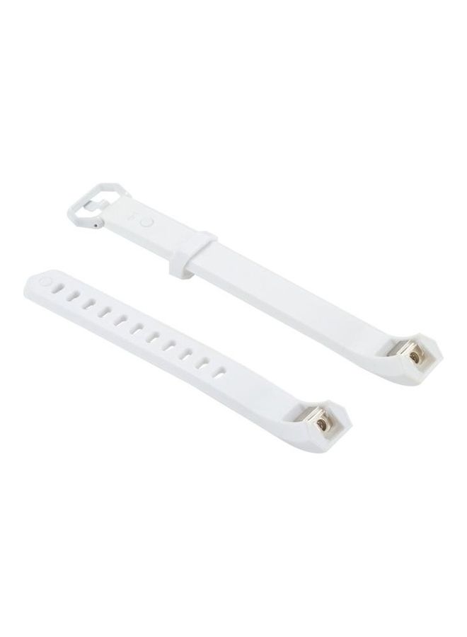 BGM Silicone Smart Watchband For Fitbit Alta White - Image 3