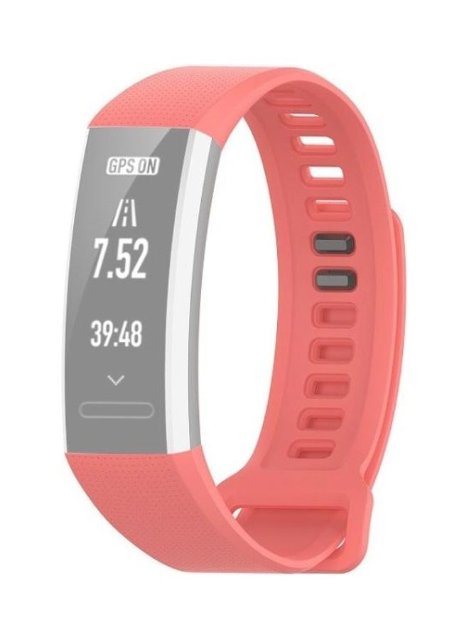 BGM Sports Bracelet Silicone Strap For Huawei Band 2 Pro / Band 2 / ERS-B19 / ERS-B29 Pink - Image 1
