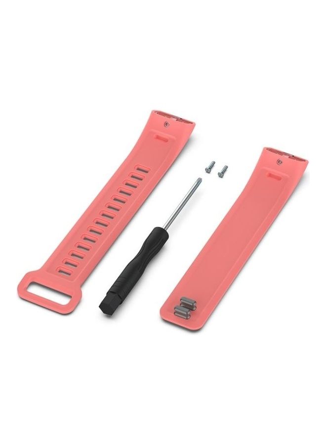 BGM Sports Bracelet Silicone Strap For Huawei Band 2 Pro / Band 2 / ERS-B19 / ERS-B29 Pink - Image 5